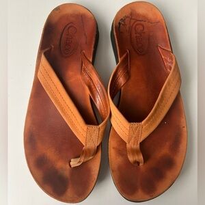 Chaco Women’s Leather Flip Flop Thong Sandals